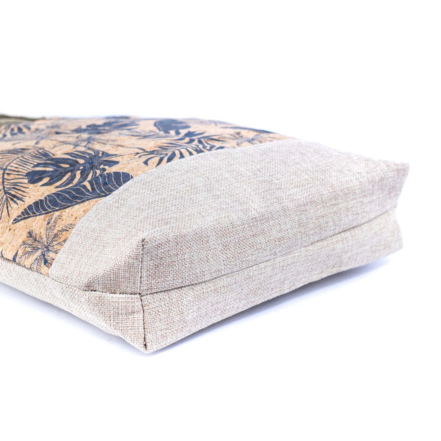 Handtasche aus Kork Damen Shopper Schultertasche Gross Nachhaltig Vegan Leder Canvas Totebag Tragetasche Strandtasche Korktasche